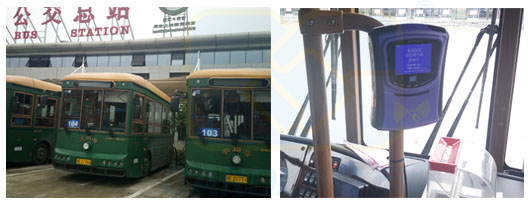 卡聯(lián)股份公交刷卡機應用于安吉公交