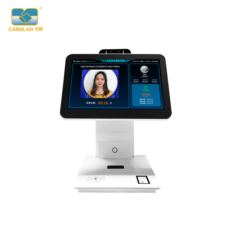 雙屏掃碼人臉一體消費機_學生餐廳刷臉支付系統(tǒng)